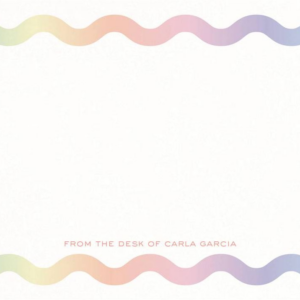 Gradient Wave Stationery