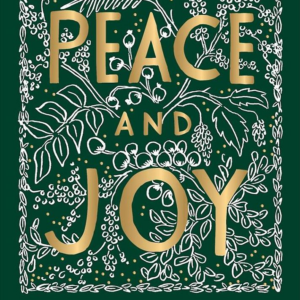 Evergreen Peace Holiday Card