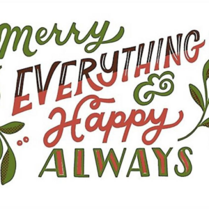 Merry Everything Holiday Photo Card