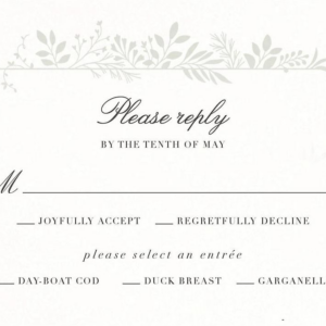 Good Vines Response Card