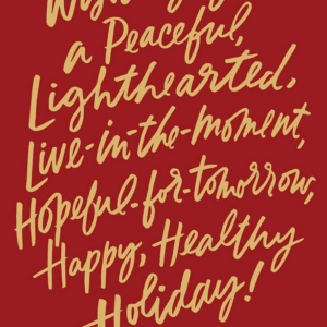 Lighthearted Holiday Card