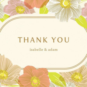 Anemone Poppy Stationery