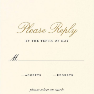 Natural Love Response Card