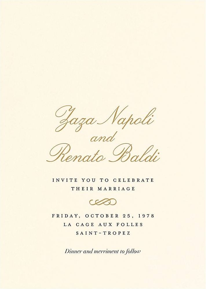 Natural Love Wedding Invitation