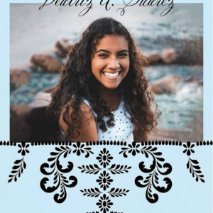 619428422.png Ornate Occasion Glacier Quinceanera Invitation