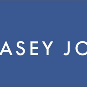 Funky Floral Square Personalized Label