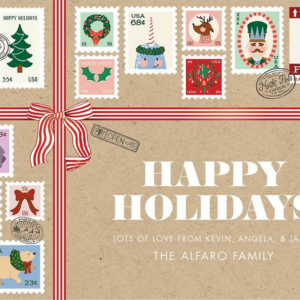 Santa's Mailbox Holiday Card