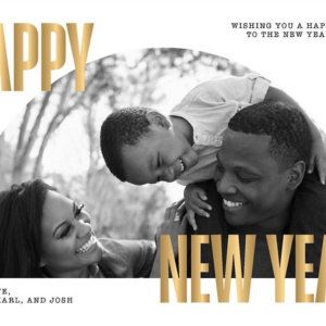 Half Moon Holiday Photo Card