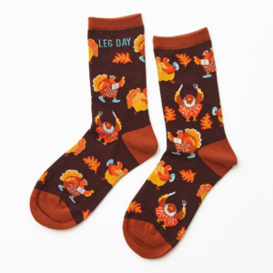 619428473.png Leg Day Turkey Socks