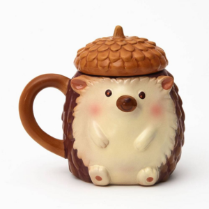 619428476.png Hedgehog Lidded Mug