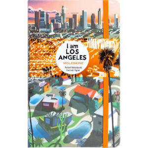 Moleskine Limited Edition I am the city Notebook, Hard Cover, Large (5" x 8.25") Ruled, Los Angeles, 240 Page