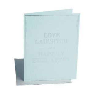 619428575.png Love Laughter Foil on Pool Wedding Card