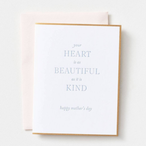 Beautiful Heart Mother's Day Card
