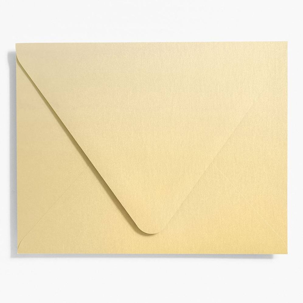 Shimmer Gold Presentation Envelopes
