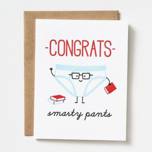 619430275.png Smarty Pants Graduation Card