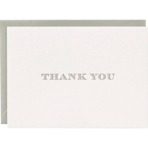 619430278.png Escorial Letterpress Thank You Card Set