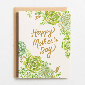 619430348.png Succulents Foil Mother's Day Card