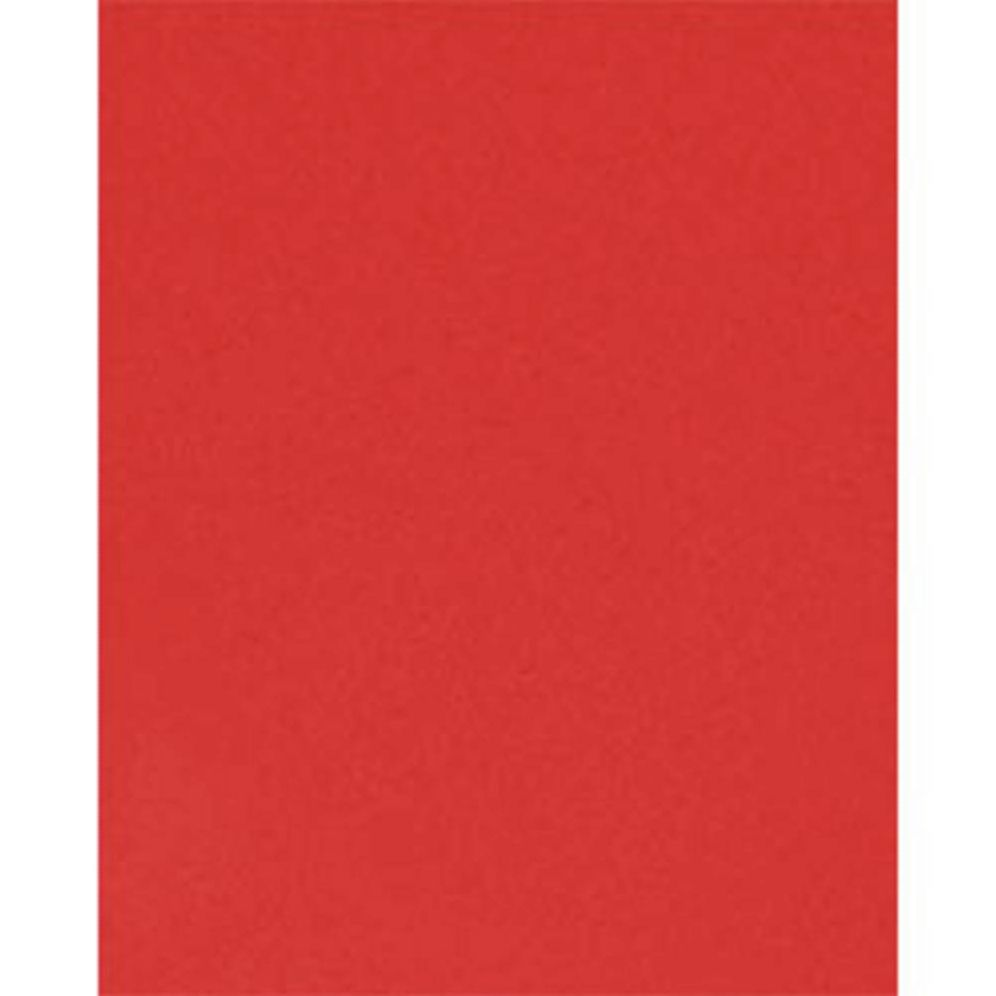 Red Card Stock 8.5" x 11" Bulk Pack