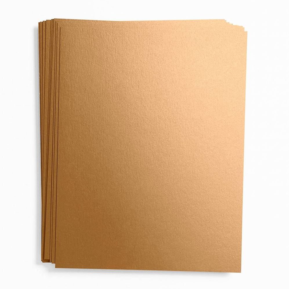 Antique Gold Paper 8.5" x 11" Bulk Pack