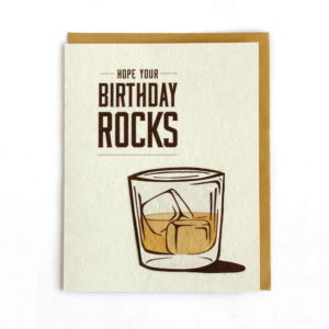 619431512.png On The Rocks Birthday Card
