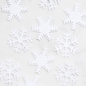 619432807.png Small Pure White Snowflakes