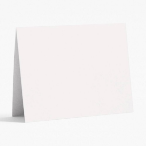 A2 Eco White Folded Cards