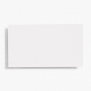 Eco White Business Cards