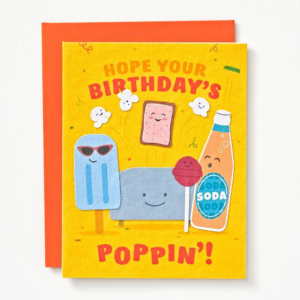 619433126.png Hope Your Birthday's Poppin' Card