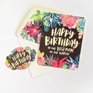 Best Mom Birthday Card