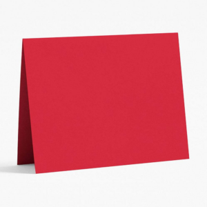 619434410.png A2 Red Folded Cards