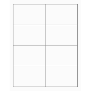 Pure White Printable Place Cards