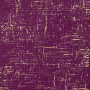 Brush Stroke Gold on Deep Purple Handmade Paper
