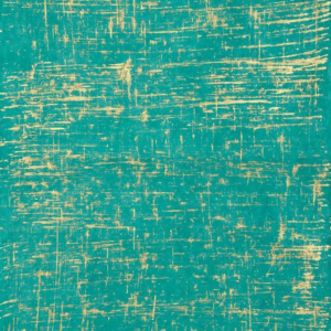 Brush Stroke Gold on Sea Green Handmade Paper