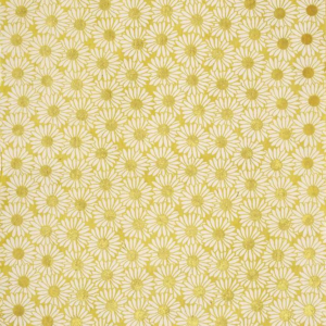 619435195.png Lokta White & Gold Daisy Handmade Paper