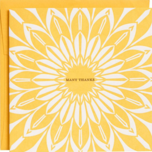 619435282.png Sunburst Letterpress Thank You Card