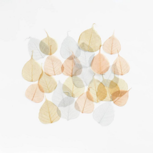 Metallic Natural Leaves