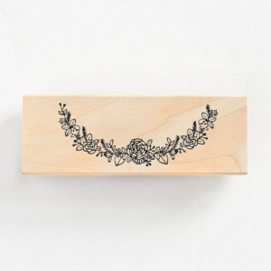 619436412.png Laurel Frame Border Rubber Stamp