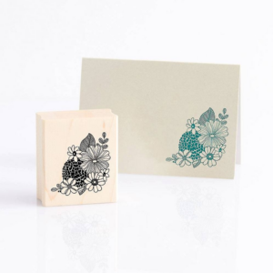 619436480.png Sketch Flower Rubber Stamp