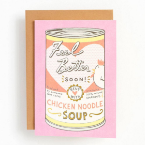 Feel Better Soon Soup Can Card