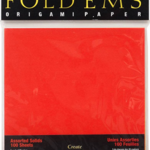 Assorted Solid Origami Papers