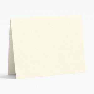 A2 Luxe White Folded Cards