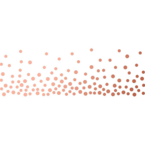 Champagne Dots Rubber Stamp