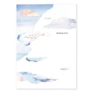 619438896.png Laser Cut Clouds Thinking Of You Card
