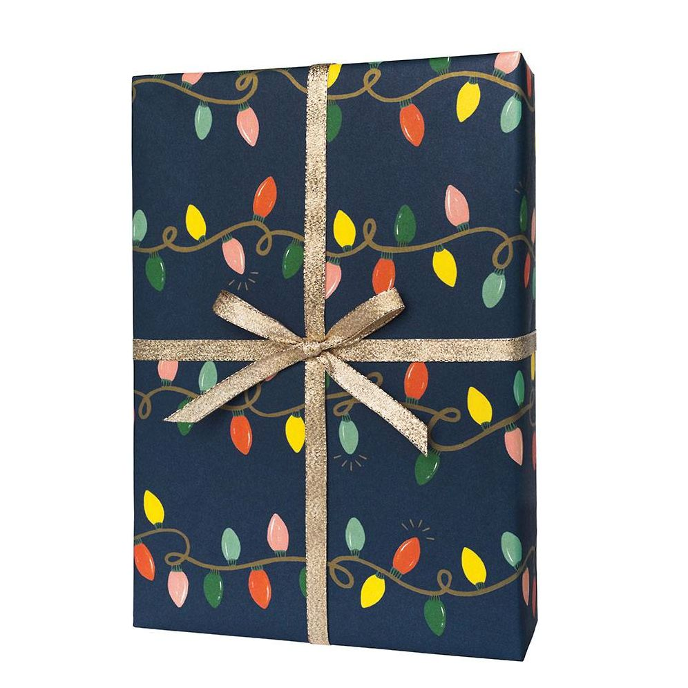 Holiday Lights Flat Wrap