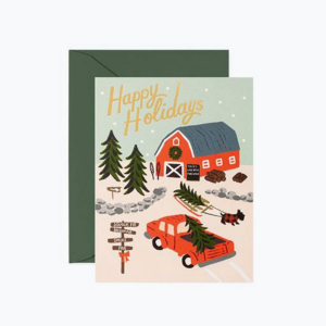 619439992.png Rifle Paper Co. Tree Farm Holiday Card Set