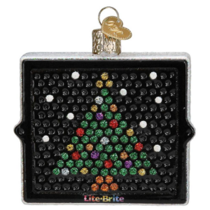 Lite Brite Ornament