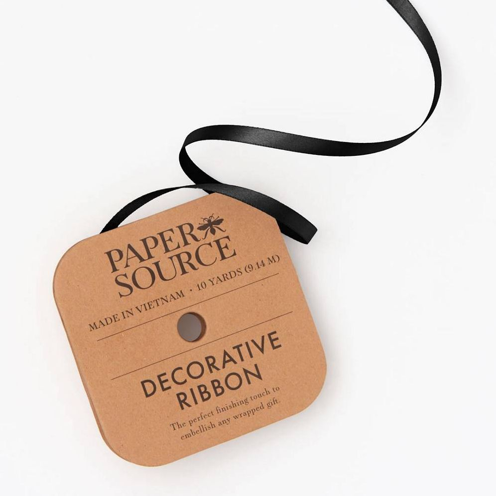 Satin Black 1/4" 10 YD