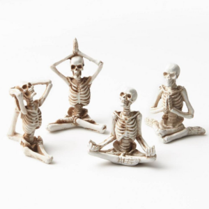 Mini Yoga Skeletons