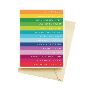 619443368.png Rainbow Many Thanks Card