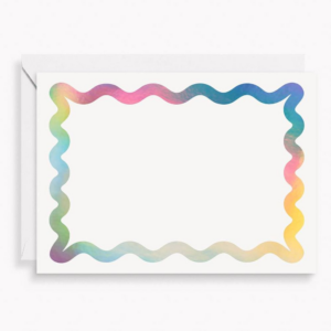 619443529.png Holographic Wiggle Border Stationery Set
